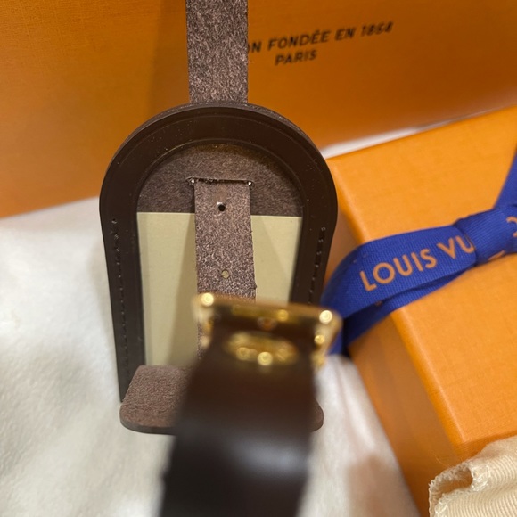❌SOLD❌💯Authentic Louis Vuitton Large Luggage Tag - Picture 4 of 6